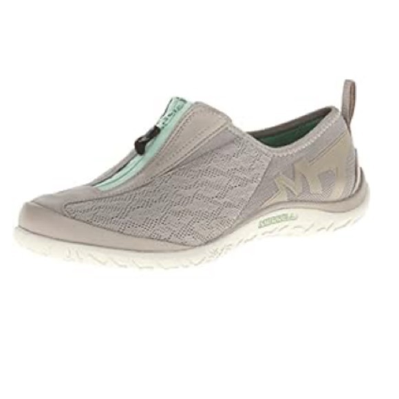 MERRELL Enlighten Glitz Breeze Shoes Sneakers Trainers Zip Up Slip On Fold Back - Picture 2 of 7